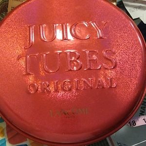 10 fullsize Lancome juicy tube carrying case.